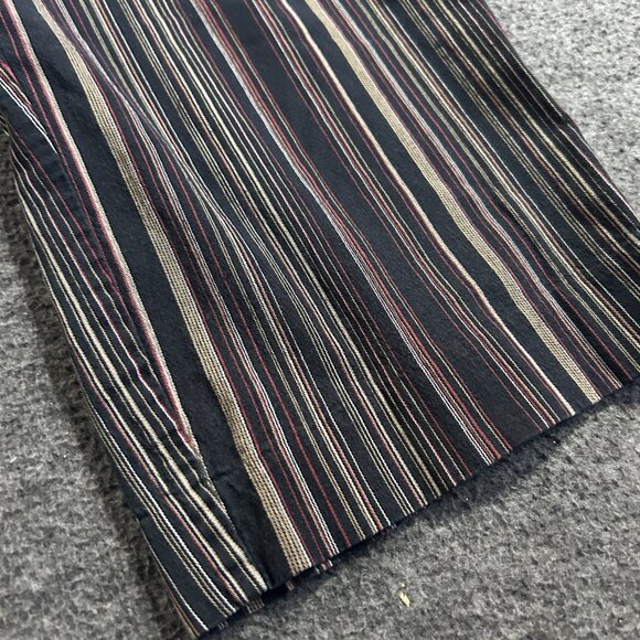 Vintage White Stag Woman pants capris size 8‎ Black Striped - Picture 10 of 10